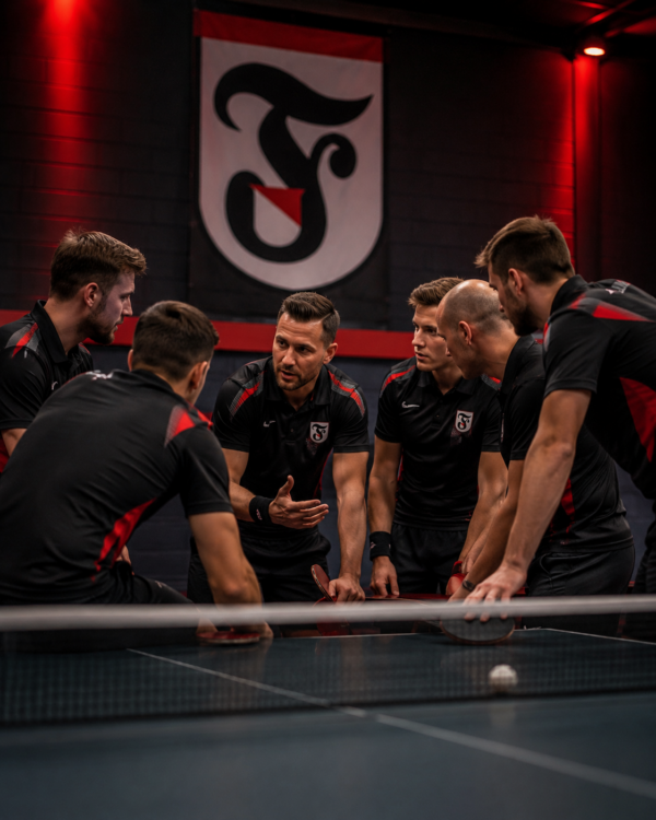 Spieler an der Platte